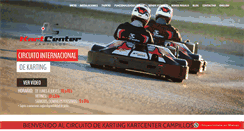 Desktop Screenshot of kartingcampillos.com